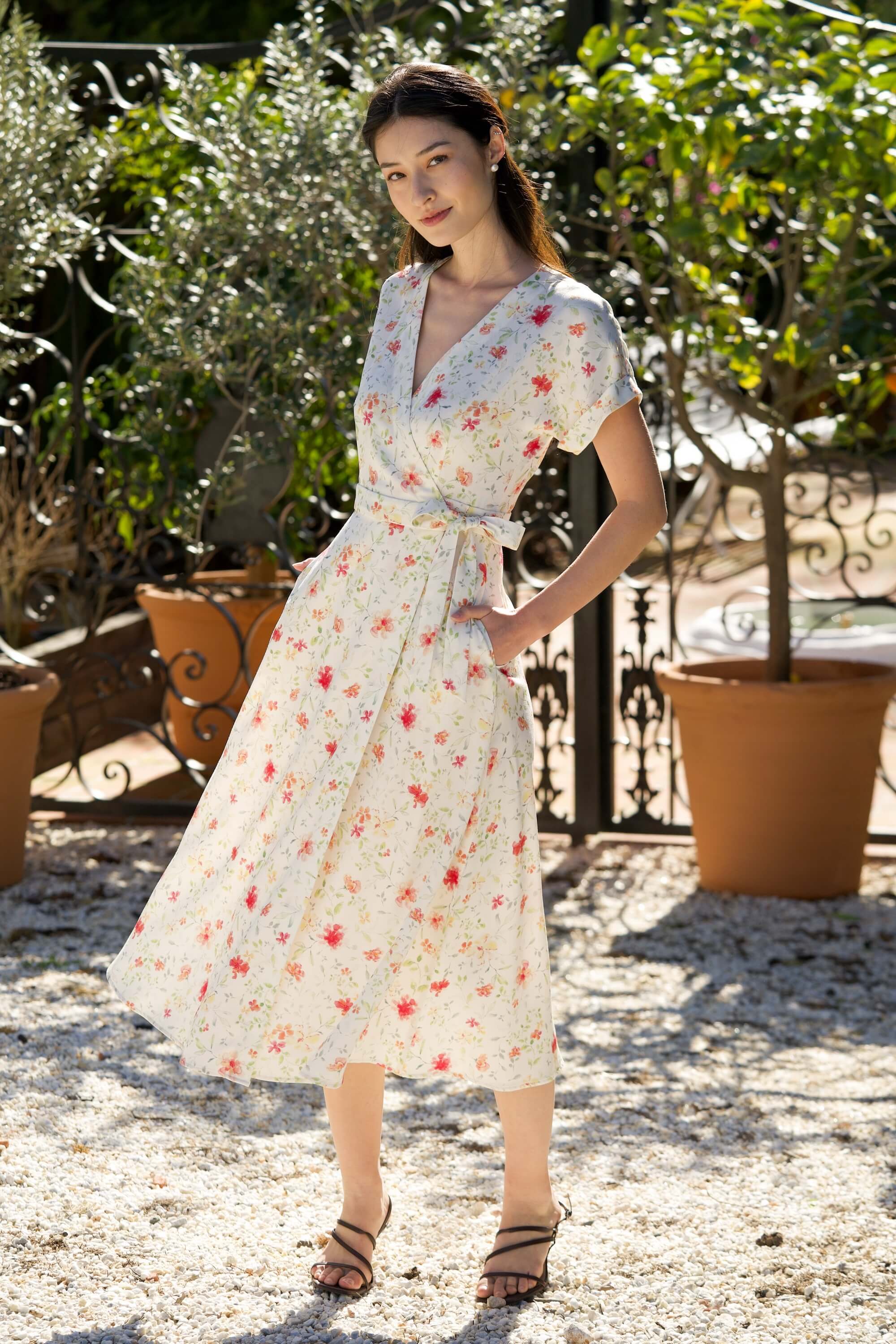 Melissa Wrap Dress